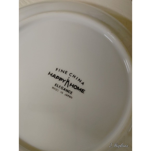 Fine China Happy Home Set Of 12 - Picture 6 of 13